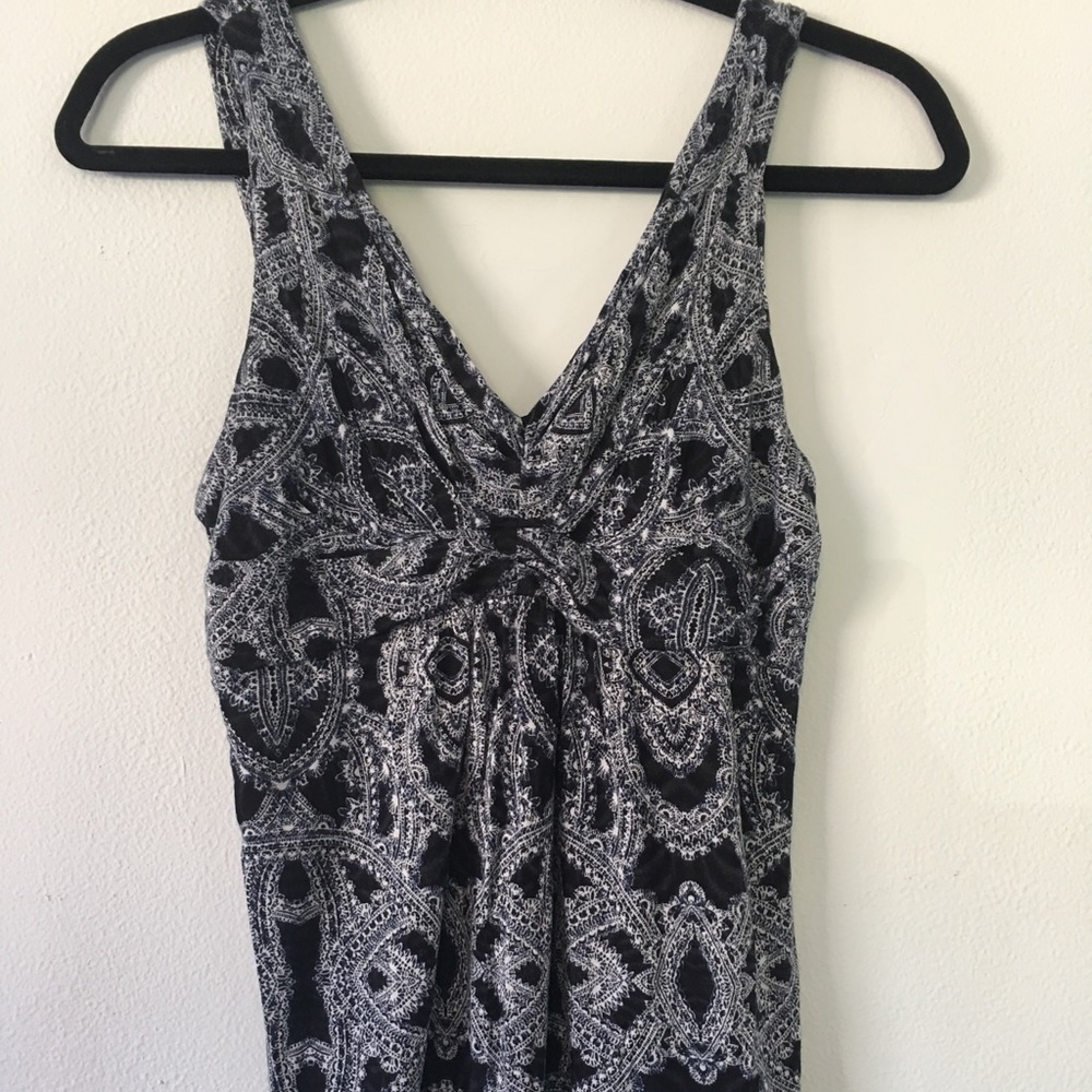 Express Size S Tank black, blue and white